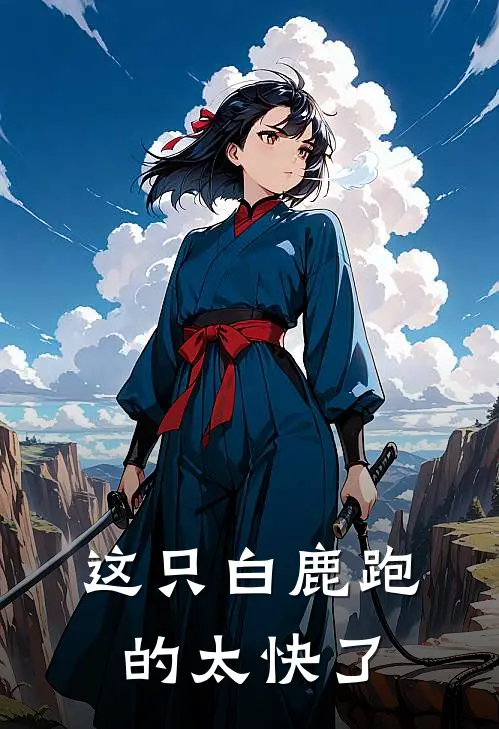 这只白鹿跑的太快了