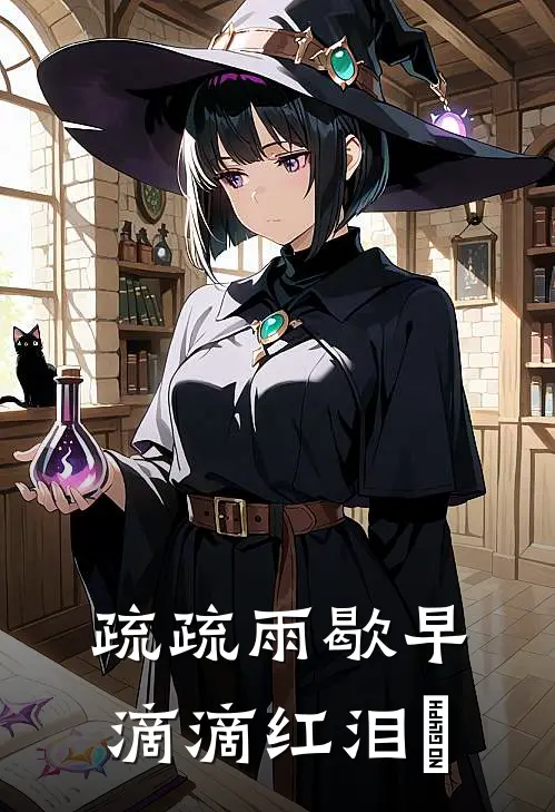 疏疏雨歇早 滴滴红泪妸