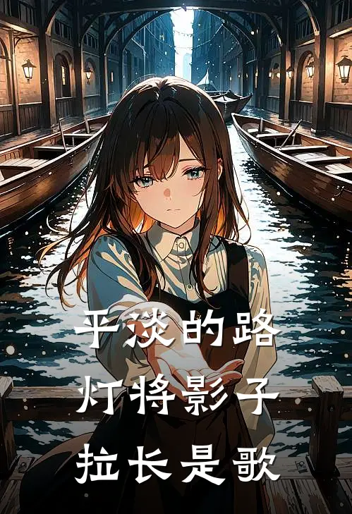 平淡的路灯将影子拉长是歌
