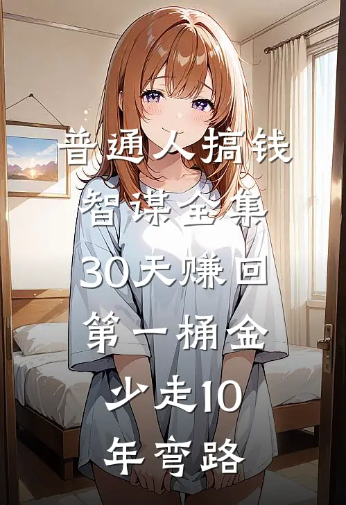 普通人搞钱智谋全集：30天赚回第一桶金，少走10年弯路抖音热门最新全本小说_最新章节列表普通人搞钱智谋全集：30天赚回第一桶金，少走10年弯路(抖音热门)