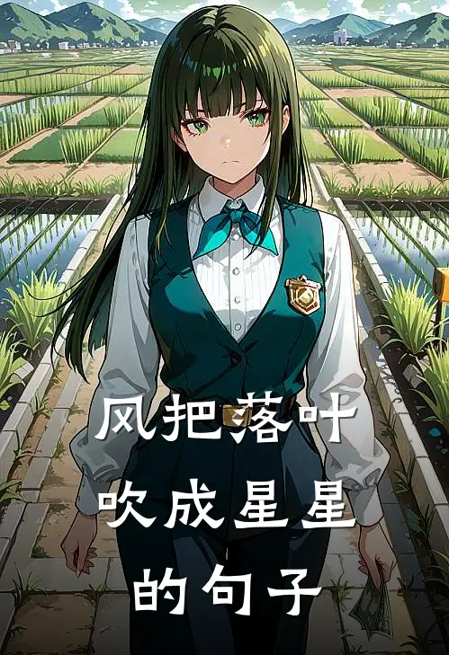 风把落叶吹成星星的句子