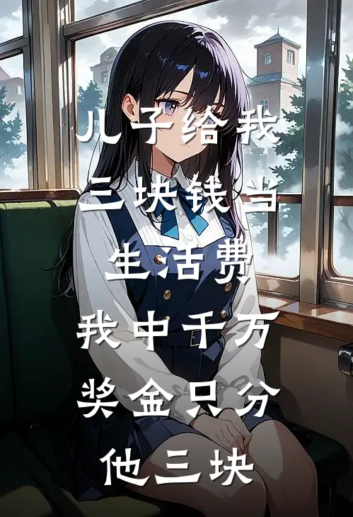 儿子给我三块钱当生活费，我中千万奖金只分他三块